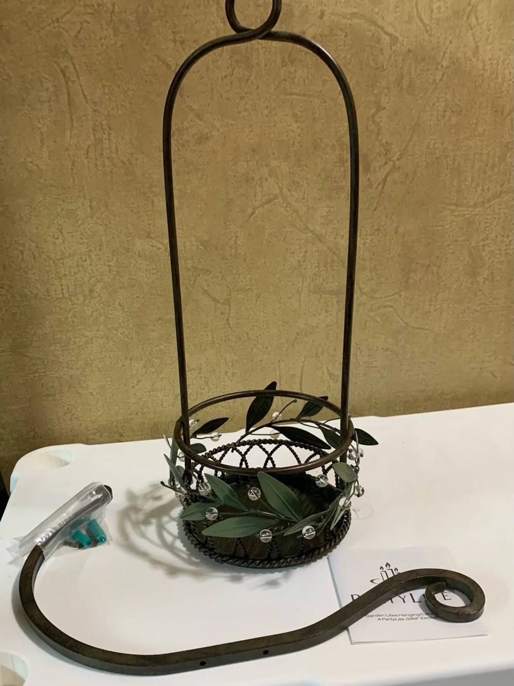 PARTYLITE Garden Lites Hanging Candle Holder P8102 NEW in Box